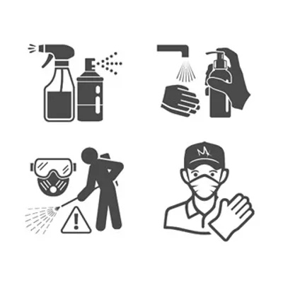 Hygiene Disinfenction 1 Icons