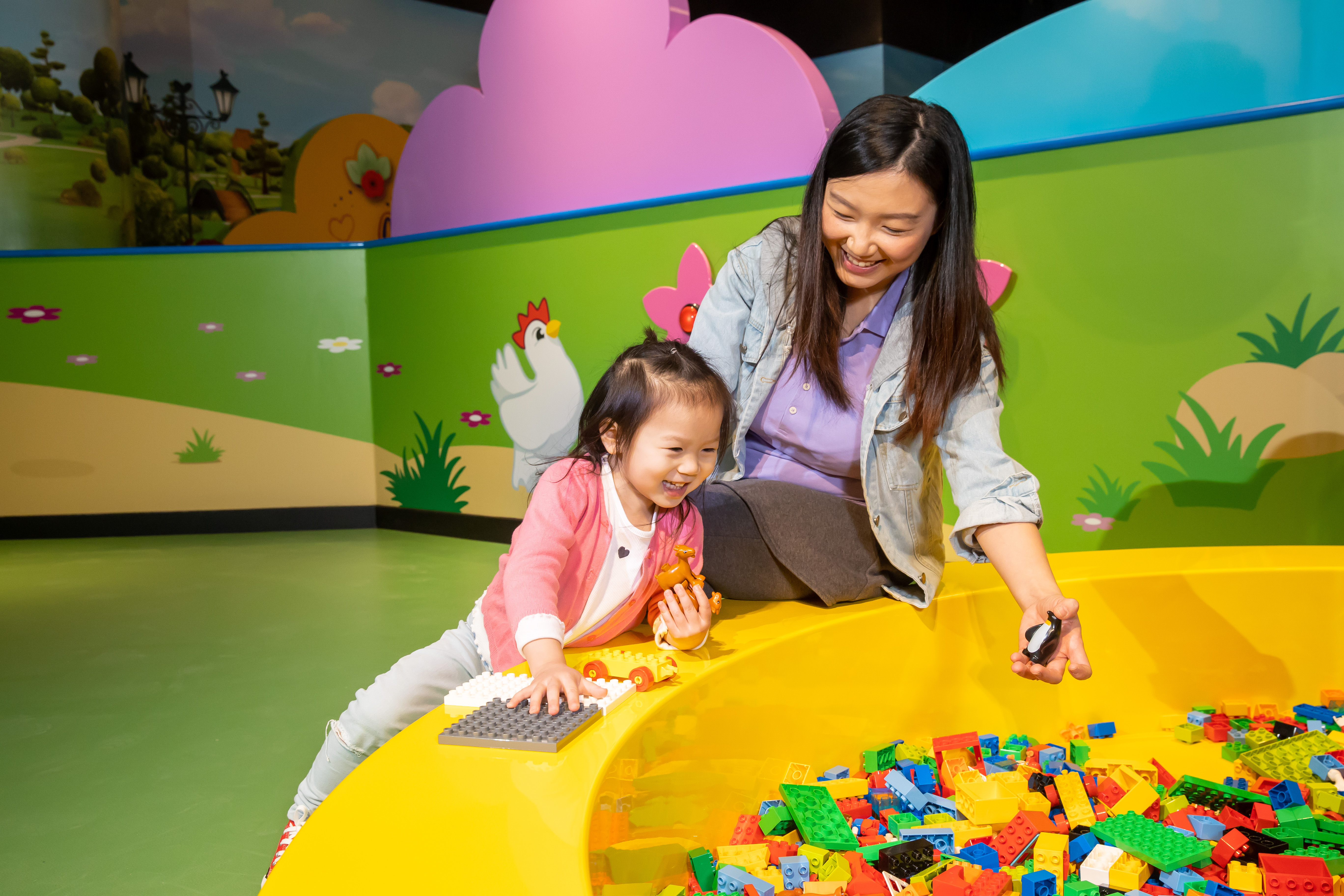 DUPLO® FARM at Legoland Discovery Center Hong Kong, where little builders can let their imaginations run wild