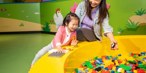 DUPLO® FARM at Legoland Discovery Center Hong Kong, where little builders can let their imaginations run wild