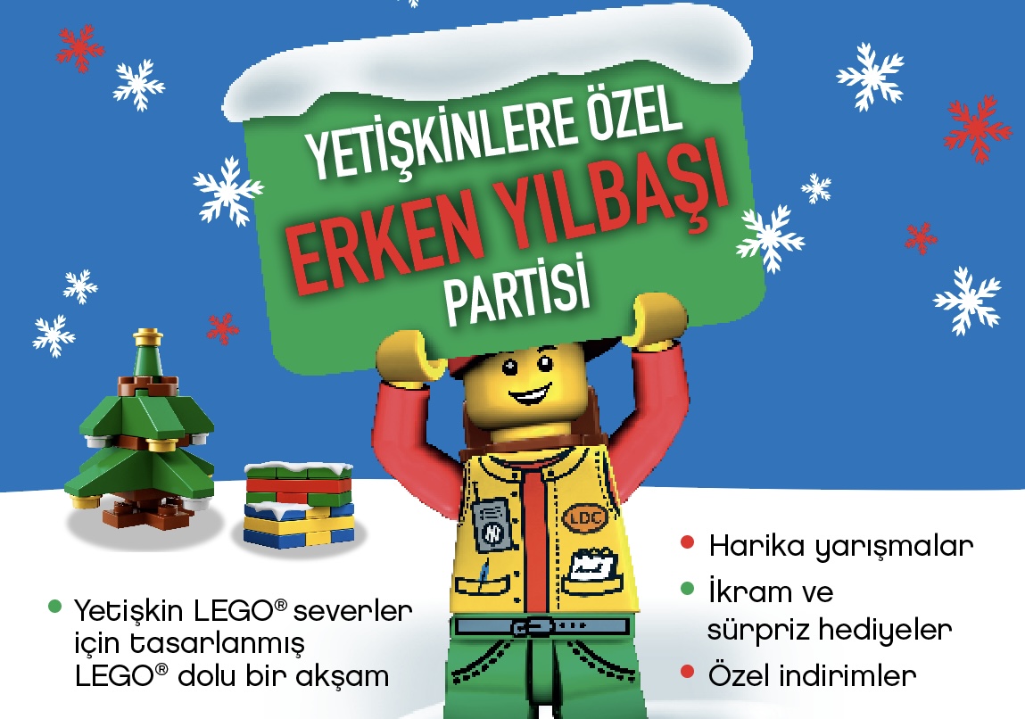 Legoland Discovery Centre İstanbul Yetişkin Gecesi 2023
