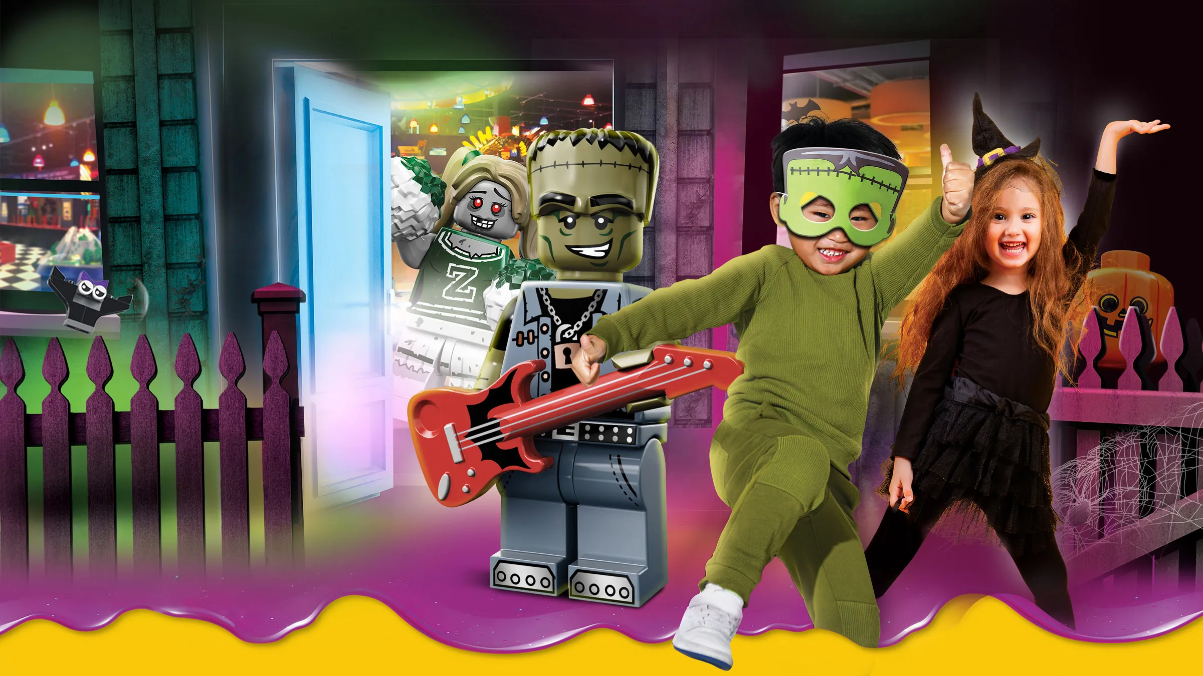 LEGO Halloween Home Desktop AW