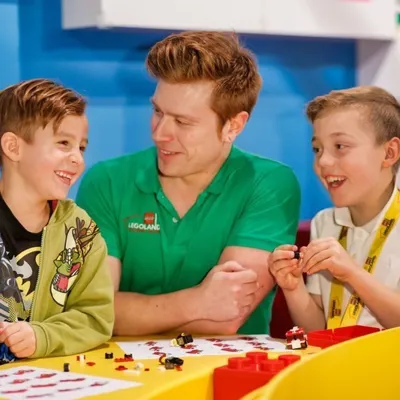 Creative workshop birthday party at LEGOLAND Discovery Centre