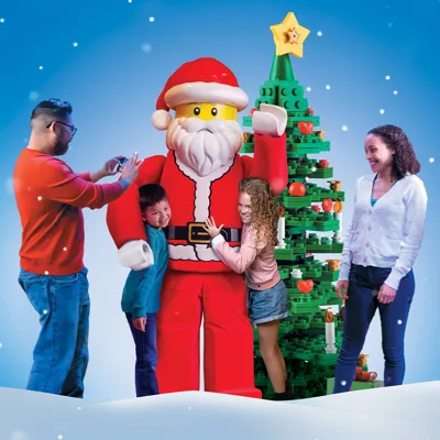 Holiday Bricktacular Web Tile 1000X1400px Clean SANTA