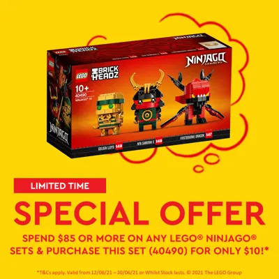 Ninjago Brickheadz Offer