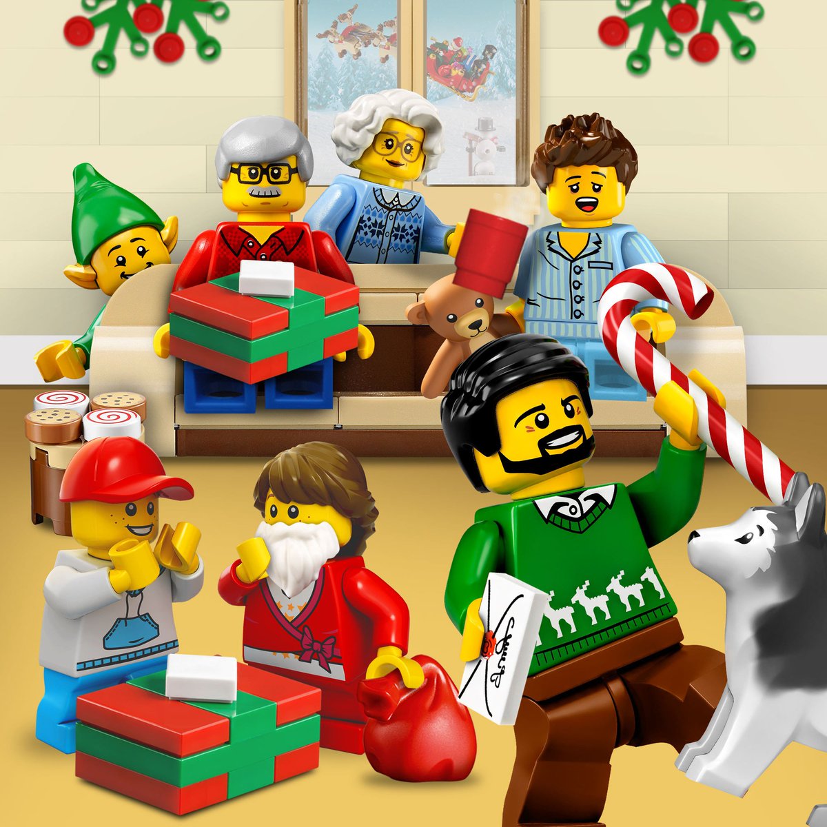 LEGO Christmas Family