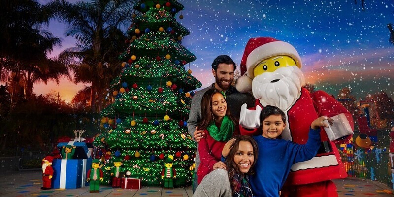 LEGO Santa and family