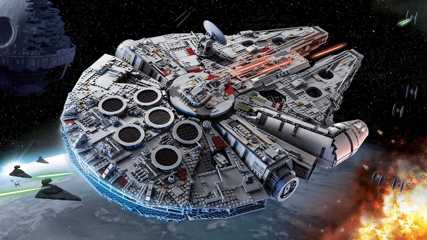 Millennium Falcon 75192 LEGO Star Wars 2HY17 Sept Franchise Product Still 2
