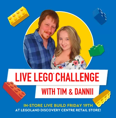 IN STORE LIVE BUILD WITH TIM AND DANNII Social