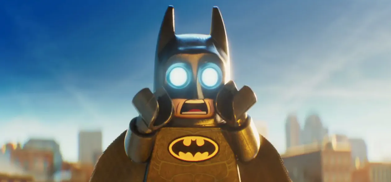 Surpised Batman Minifigure