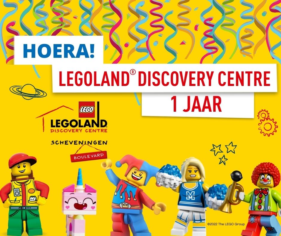LEGOLAND® Discovery Centre 1 jaar