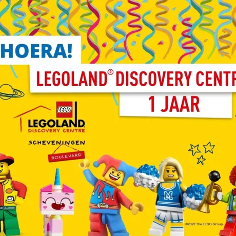 LEGOLAND® Discovery Centre 1 jaar