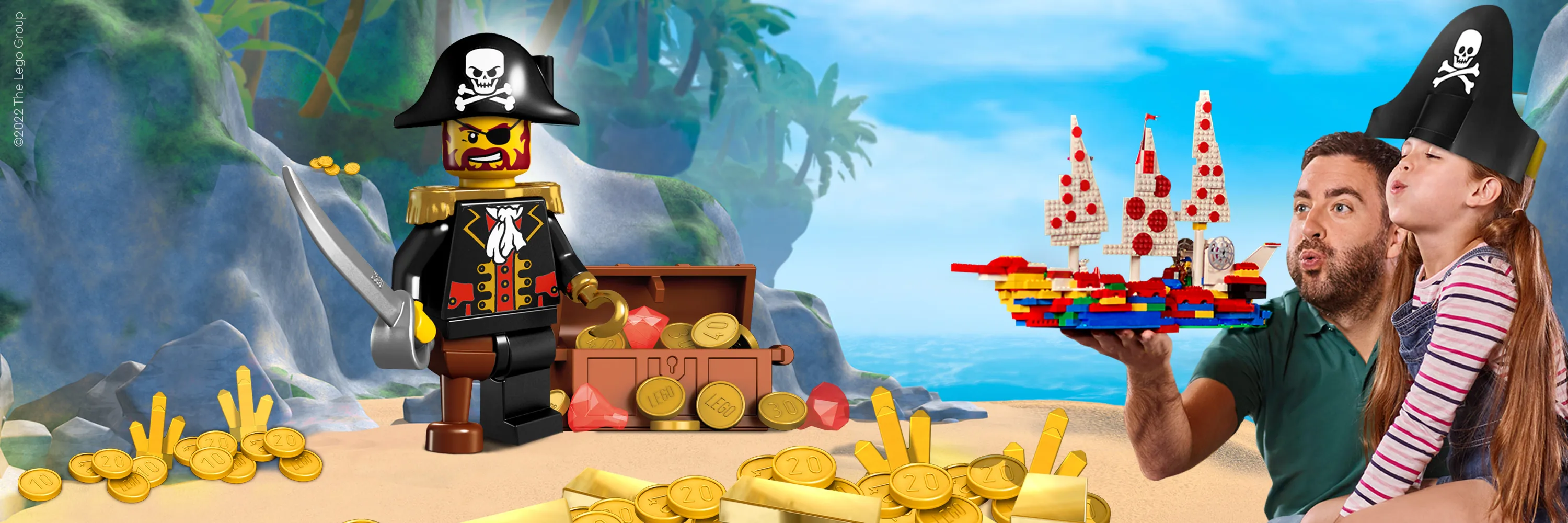 LEGOLAND Piratestreasurehunt Web Banner Desktop