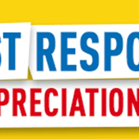 First Responders Appreciation Month
